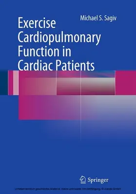Sagiv | Exercise Cardiopulmonary Function in Cardiac Patients | E-Book | www.sack.de