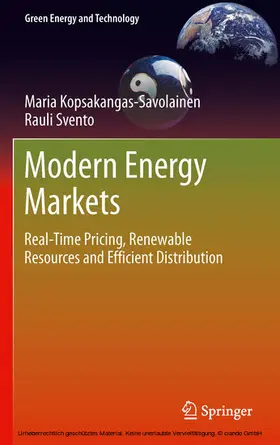 Kopsakangas-Savolainen / Svento |  Modern Energy Markets | eBook | Sack Fachmedien