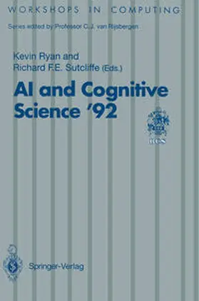 Ryan / Sutcliffe | AI and Cognitive Science ’92 | E-Book | sack.de