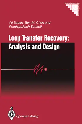 Saberi / Sannuti / Chen |  Loop Transfer Recovery: Analysis and Design | Buch |  Sack Fachmedien