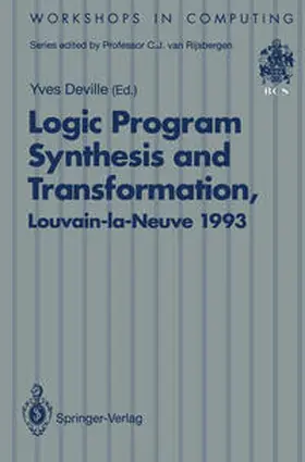 Deville | Logic Program Synthesis and Transformation | E-Book | www.sack.de