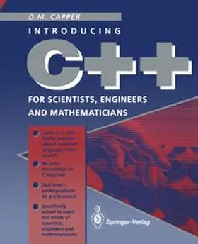 Capper |  C++ for Scientists, Engineers and Mathematicians | eBook | Sack Fachmedien