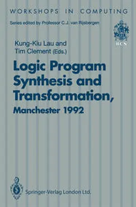 Lau / Clement |  Logic Program Synthesis and Transformation | eBook | Sack Fachmedien