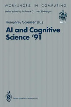 Sorensen | AI and Cognitive Science ’91 | E-Book | www.sack.de