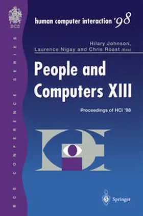 Johnson / Nigay / Roast | People and Computers XIII | E-Book | sack.de