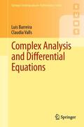 Valls / Barreira |  Complex Analysis and Differential Equations | Buch |  Sack Fachmedien