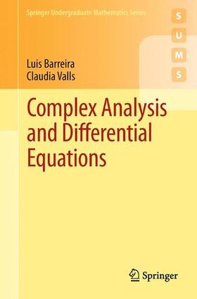 Barreira / Valls |  Complex Analysis and Differential Equations | eBook | Sack Fachmedien
