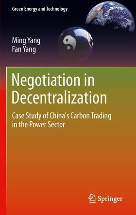 Yang | Negotiation in Decentralization | Buch | 978-1-4471-4056-6 | sack.de