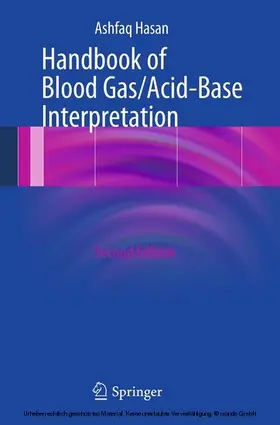 Hasan |  Handbook of Blood Gas/Acid-Base Interpretation | eBook | Sack Fachmedien