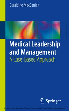 MacCarrick | Medical Leadership and Management | E-Book | www.sack.de