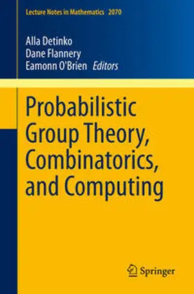 Detinko / Flannery / O'Brien | Probabilistic Group Theory, Combinatorics, and Computing | E-Book | www.sack.de