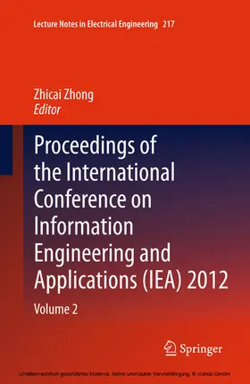Zhong | Proceedings of the International Conference on Information Engineering and Applications (IEA) 2012 | E-Book | sack.de