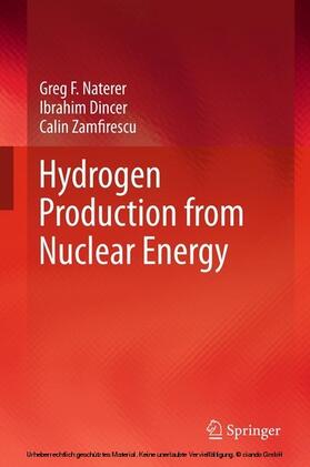 Naterer / Dincer / Zamfirescu | Hydrogen Production from Nuclear Energy | E-Book | sack.de