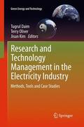 Daim / Kim / Oliver |  Research and Technology Management in the Electricity Industry | Buch |  Sack Fachmedien