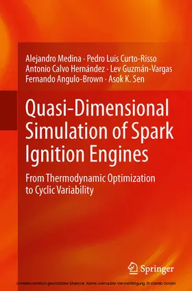 Medina / Curto-Risso / Hernández | Quasi-Dimensional Simulation of Spark Ignition Engines | E-Book | www.sack.de