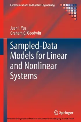 Yuz / Goodwin | Sampled-Data Models for Linear and Nonlinear Systems | E-Book | sack.de