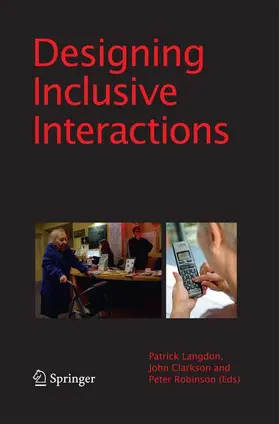 Langdon / Robinson / Clarkson |  Designing Inclusive Interactions | Buch |  Sack Fachmedien