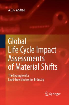 Andrae |  Global Life Cycle Impact Assessments of Material Shifts | Buch |  Sack Fachmedien