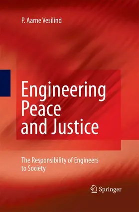 Vesilind |  Engineering Peace and Justice | Buch |  Sack Fachmedien