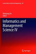 Du |  Informatics and Management Science IV | Buch |  Sack Fachmedien