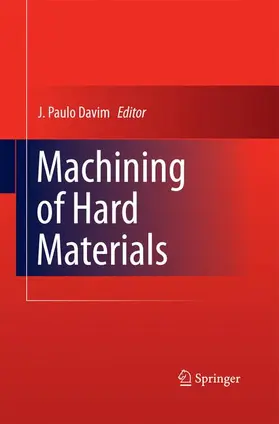 Davim | Machining of Hard Materials | Buch | 978-1-4471-6138-7 | www.sack.de