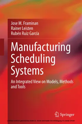 Framinan / Leisten / Ruiz García | Manufacturing Scheduling Systems | E-Book | www.sack.de