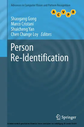 Gong / Cristani / Yan |  Person Re-Identification | eBook | Sack Fachmedien