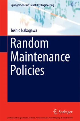 Nakagawa | Random Maintenance Policies | E-Book | sack.de