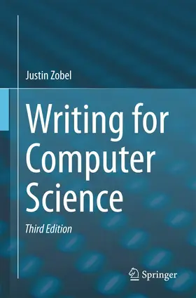 Zobel |  Writing for Computer Science | eBook | Sack Fachmedien