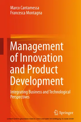 Cantamessa / Montagna |  Management of Innovation and Product Development | eBook | Sack Fachmedien