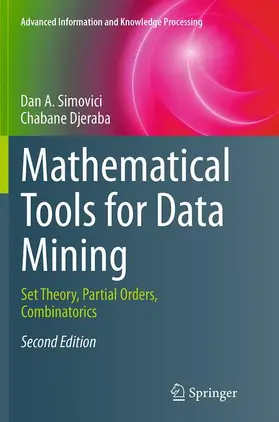 Djeraba / Simovici |  Mathematical Tools for Data Mining | Buch |  Sack Fachmedien