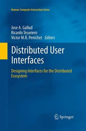 Gallud / Penichet / Tesoriero |  Distributed User Interfaces | Buch |  Sack Fachmedien