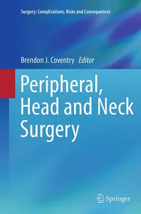 Coventry |  Peripheral, Head and Neck Surgery | Buch |  Sack Fachmedien