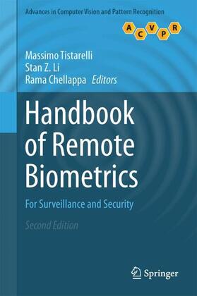 Tistarelli / Li / Chellappa | Handbook of Remote Biometrics | Buch | 978-1-4471-7340-3 | sack.de