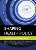 Exworthy / Peckham / Powell |  Shaping health policy | eBook | Sack Fachmedien