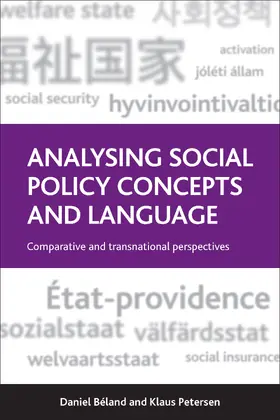B¿(c)land / Béland / Petersen |  Analysing social policy concepts and language | Buch |  Sack Fachmedien