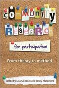 Goodson / Phillimore |  Community Research for Participation | eBook | Sack Fachmedien