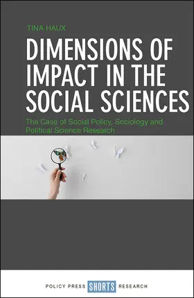 Haux |  Dimensions of Impact in the Social Sciences | eBook | Sack Fachmedien