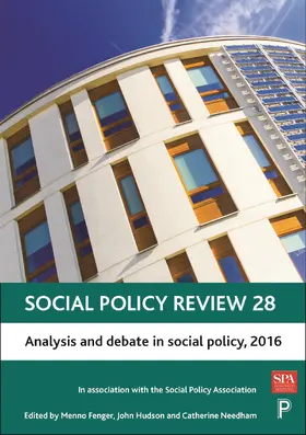 Fenger / Hudson / Needham |  Social policy review 28 | Buch |  Sack Fachmedien