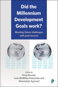 Agarwal / Besada / McMillan Polonenko |  Did the Millennium Development Goals work? | Buch |  Sack Fachmedien
