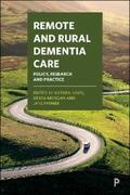 Innes / Morgan / Farmer |  Remote and Rural Dementia Care | eBook | Sack Fachmedien