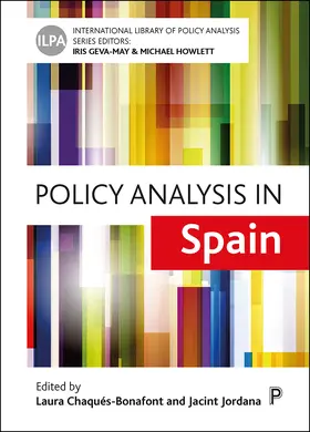 Chaqués-Bonafont / Jordana |  Policy Analysis in Spain | eBook | Sack Fachmedien