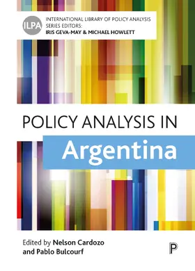 Cardozo / Bulcourf |  Policy Analysis in Argentina | eBook | Sack Fachmedien