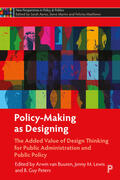 van Buuren / M. Lewis / Peters |  Policy-Making as Designing | Buch |  Sack Fachmedien