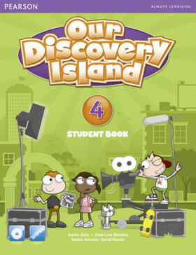 Jolly / Morales |  Our Discovery Island American Edition Students' Book with CD-rom 4 Pack | Buch |  Sack Fachmedien