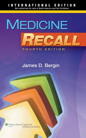 Bergin |  Medicine Recall | Buch |  Sack Fachmedien