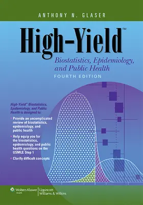 Glaser |  High-Yield Biostatistics, Epidemiology, and Public Health | Buch |  Sack Fachmedien