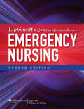 Lippincott |  Lippincott's Q&A Certification Review: Emergency Nursing | Buch |  Sack Fachmedien