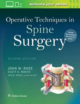 Rhee / Boden |  Operative Techniques in Spine Surgery | Buch |  Sack Fachmedien