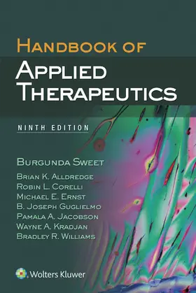 Sweet |  Handbook of Applied Therapeutics | Buch |  Sack Fachmedien